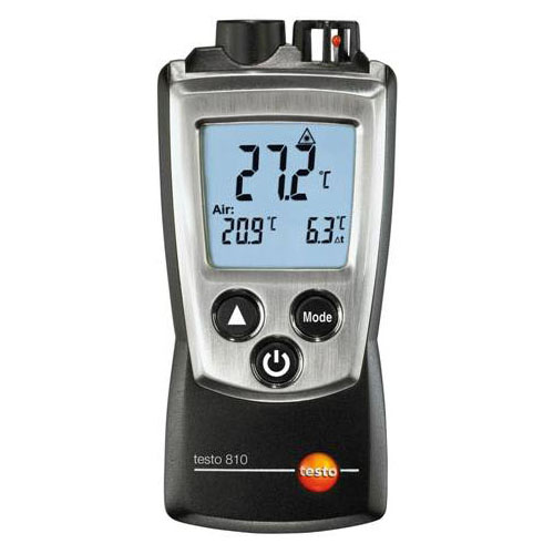 Термометр Testo 810 2-канальный (обычный и инфракрасный)